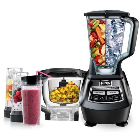 ninja mega kitchen system blender food processor