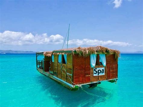 ocean spa bvi  floating spa built   wreckage  hurricane irma