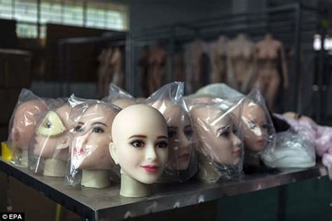 China S Disturbing Sex Robot Factory With Dolls The Size