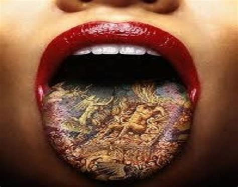 amazing tongue tattoo from miami ink pictures fashion