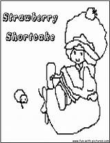 Coloring Strawberry Shortcake Page4 Fun Pages sketch template