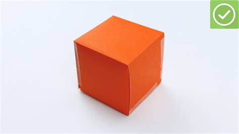 een papieren kubus maken wikihow
