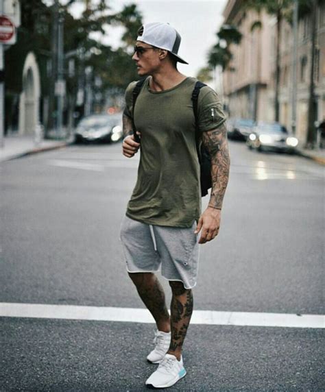 cool mens gym and workout outfits style 14 streetwear fashion athletic fashion athletic outfits