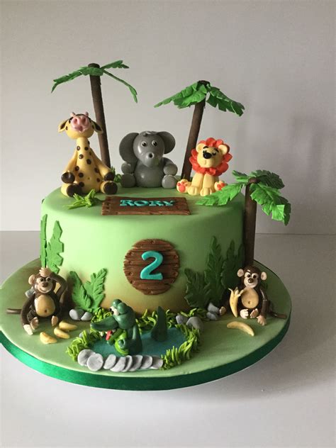 jungle cake jungle birthday cakes animal birthday cakes safari birthday cakes