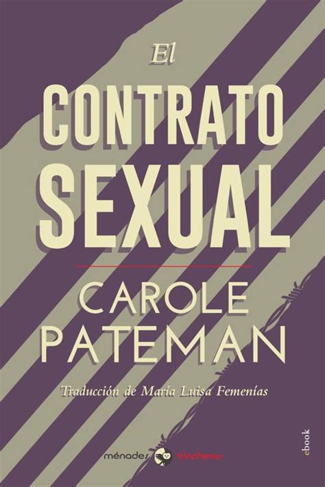 [pdf] el contrato sexual by pateman carole ebook perlego