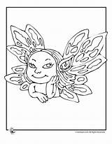 Pixie Fairy Coloring Printer Send Button Special Print Only Use Click sketch template