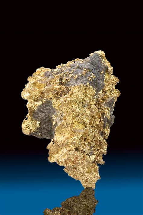 crusty crystallized gold arsenopyrite specimen  natural gold