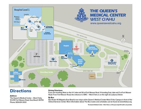 parking and directions at the queen s medical center west o‘ahu the