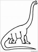 Coloring Dinosaur Brachiosaurus Long Neck Pages Drawing Dino Daycare Janice Outlines Printable Sheets Super Online Color Print Clipartbest 39s Sheet sketch template