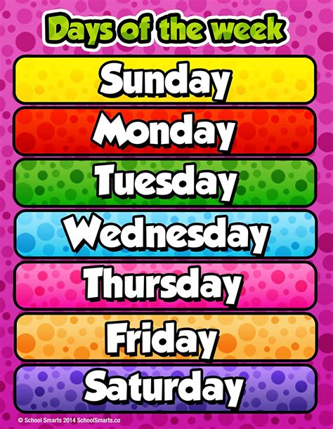 days   week clipart   cliparts  images  clipground