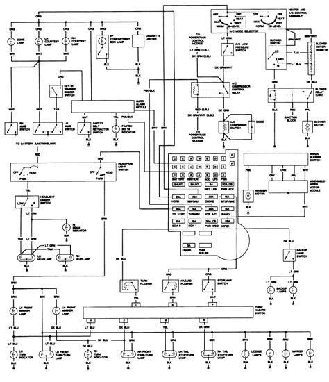 chevy  pickup wiring diagram