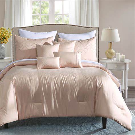 hgmart bedding comforter set bed   bag  piece luxury embroidery microfiber bedding sets