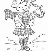 Scotland Coloring Pages Getcolorings Printable Color Print sketch template