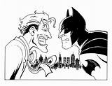 Joker Freeze Enemy Batmans Cartone Coloringhome Confrontación Getcolorings sketch template