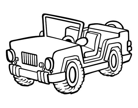 jeep coloring pages kidsuki
