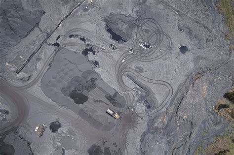 aerial drone image   mining site   survey