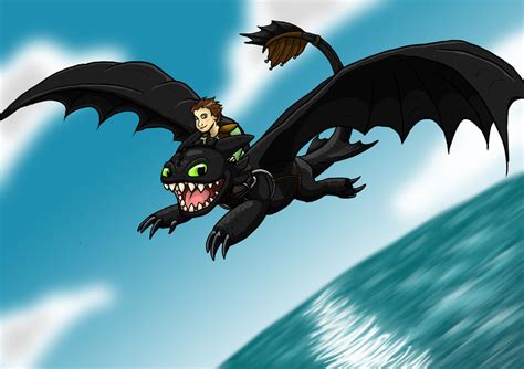 Hiccup And Toothless By Leafyful On Deviantart