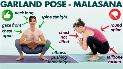 malasana pose garland pose yoga poses easy malasana pose garland
