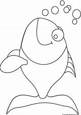 Fish Coloring Printable Pages Kids Happy Rainbow Template Print Animaux Coloriage Templates Patterns Animal Sheets Color Feb Easy Colorier Applique sketch template