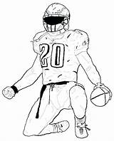 Football Helmet Coloring College Pages Getcolorings Colo sketch template
