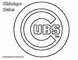 Cubs Baseball Mets Fullcoloring Leppard Ginanjar sketch template