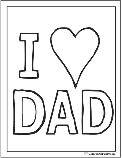hearts coloring pages  coloring pages  love  dad coloring
