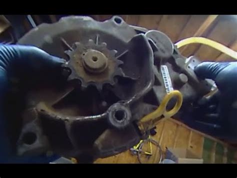 polaris trail boss  parts removal transmission fly youtube