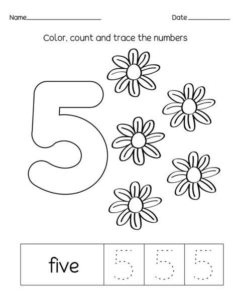 pin  danielle abbott  numbers preschool worksheets kindergarten