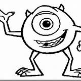 Monstruos Boo Sully sketch template