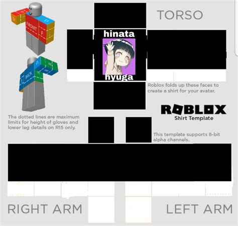 roblox shirt template transparent