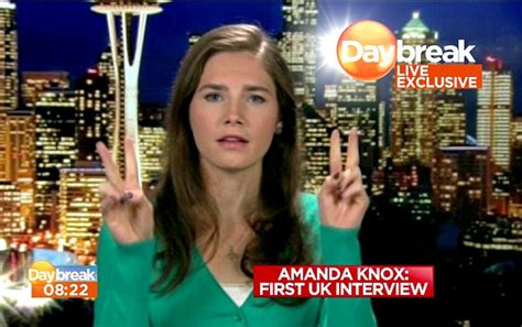 I M Being Hunted Down Amanda Knox Claims She Is Being Targeted By
