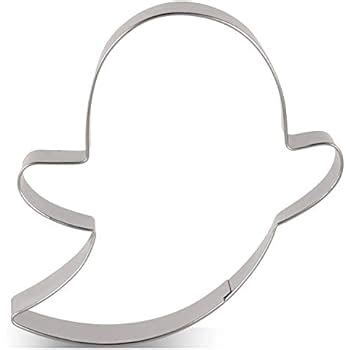 amazoncom cute ghost cookie cutter large  inches beauty