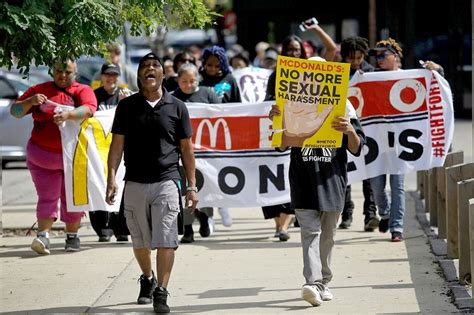 Mcdonald’s Employees Go On Strike To Protest Sexual Harassment In The