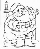 Coloring Christmas Pages Santa Clipart Library Kids sketch template