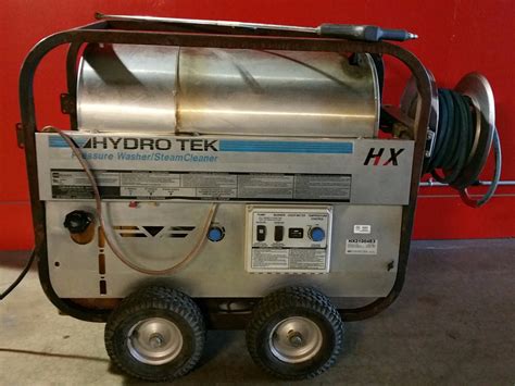 hydro tek hxe hot water diesel gpm  psi pressure washer