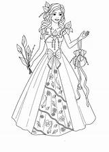 Colorare Principesse Principessa Regno Colorkid Princesse Facili Disegno Ragazze Coloriage sketch template