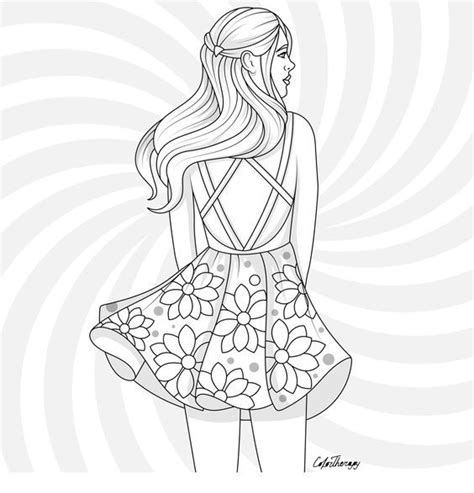pin  anne foo  coloring pages people coloring pages detailed