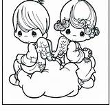 Coloring Angel Pages Baby Getcolorings Christmas Printable Print sketch template