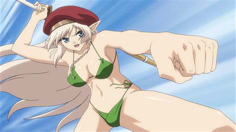 Alleyne Queens Blade Queens Blade Highres 1girl Bikini Blonde