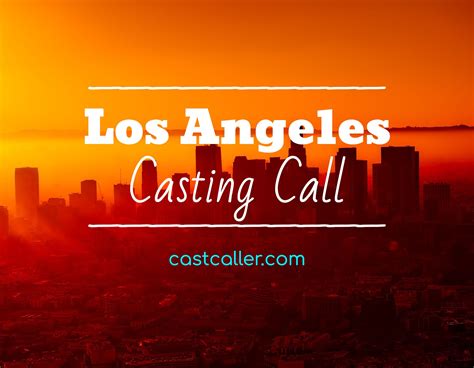 Pin On Los Angeles Movie Extras Casting Call