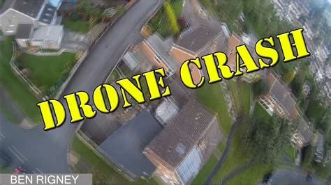 drone falls    sky iris drone crash youtube