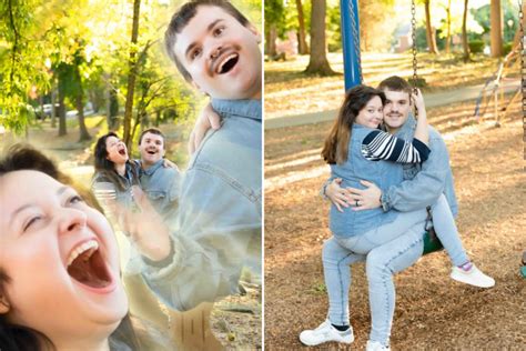 Denim Clad Couple Celebrates Engagement With Hilariously Awkward Photoshoot