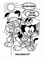 Animaniacs Coloring Archive sketch template
