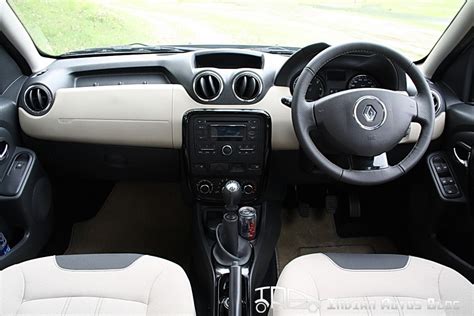 renault duster interior review indian market