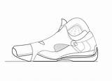 Kd Shoes Drawings Nike Coloring Pages Template Sketches Paintingvalley Sketch sketch template