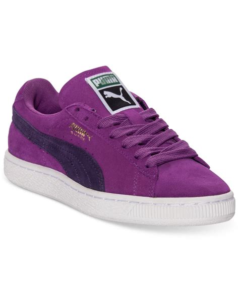 Lyst Puma Women S Suede Classic Casual Sneakers From Finish Line In