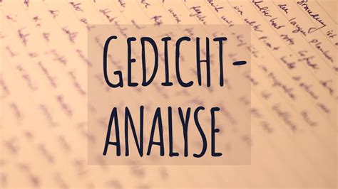 analyse schreiben deutsch klasse 10