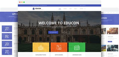 education joomla templates