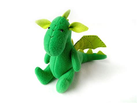 dragon sewing pattern stuffed dragon pattern  soft toy etsy