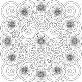 Coloring Mandalas Pages Donteatthepaste Artigo Colorir Para Flowers sketch template